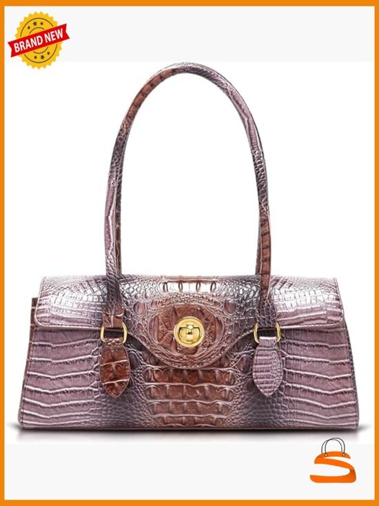 Handbags - Large Capacity Leather Backpack Tote Bag Retro Vintage Handbag Work Travel